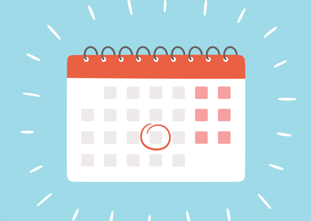 picture of a calendar page